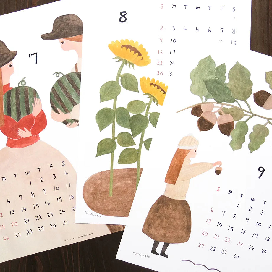 Necktie 2026 Calendar · Cozyca