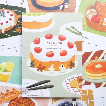 Mariko Fukuoka 2026 Calendar · Cozyca