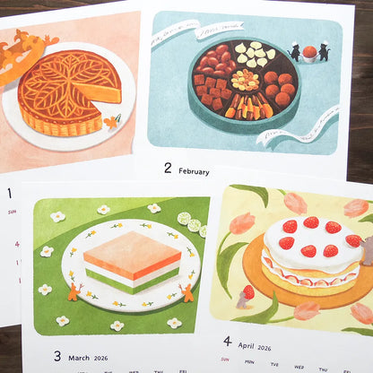 Mariko Fukuoka 2026 Calendar · Cozyca