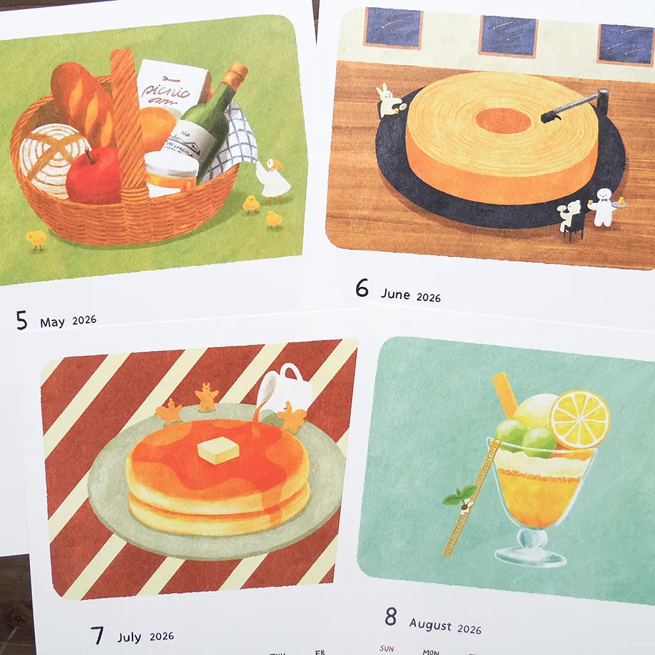 Mariko Fukuoka 2026 Calendar · Cozyca