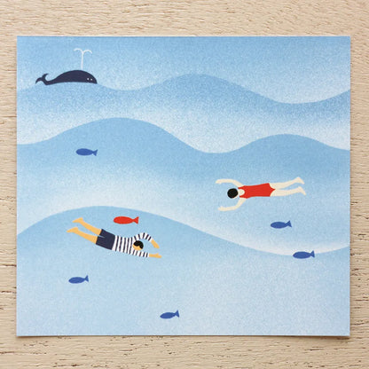 Landscape Memo Pad | Nishi Shuku · Cozyca