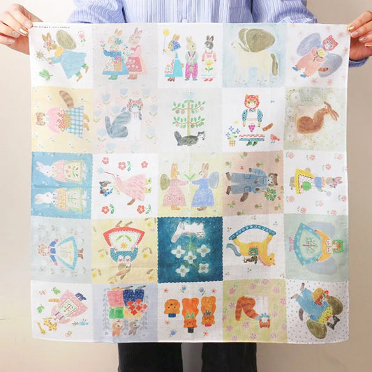 Everyday is a New Day Handkerchief | Aiko Fukawa · Cozyca