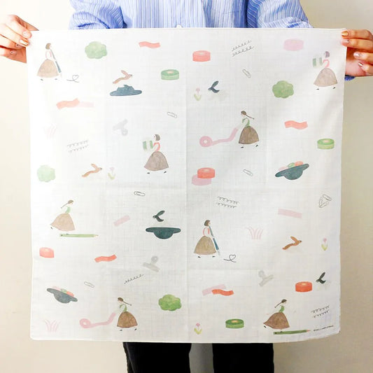FIeld On the Desk Handkerchief | Necktie · Cozyca