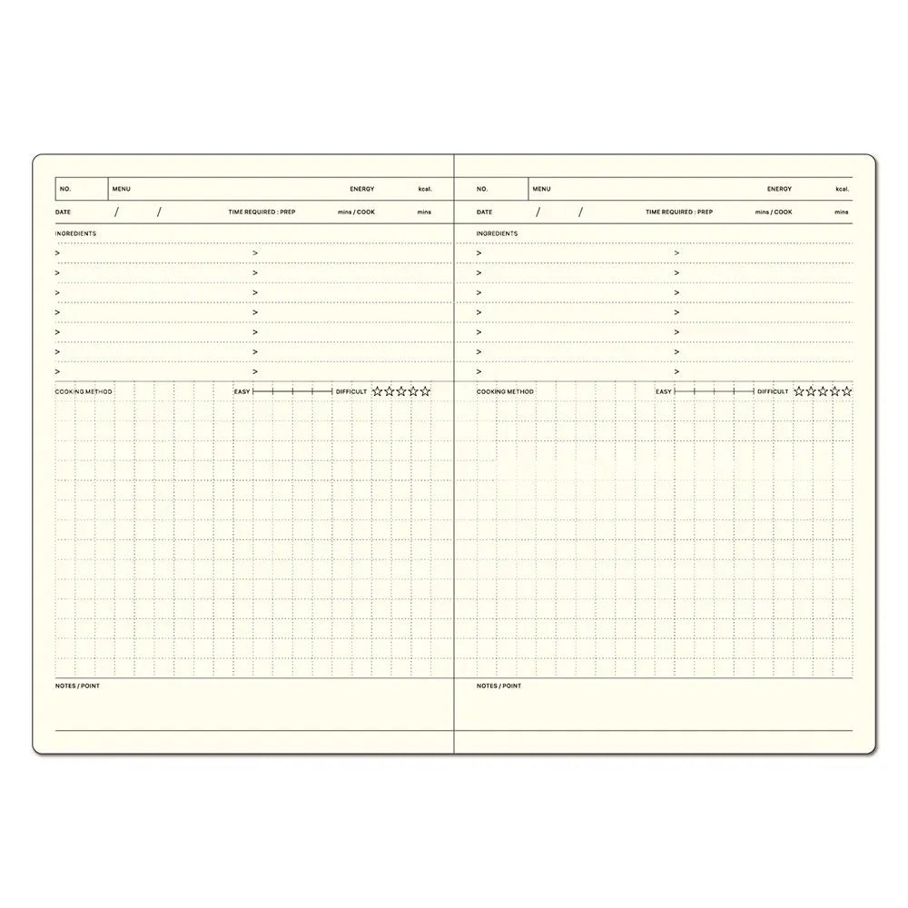 B6 Cooking Style Notebook · Laconic