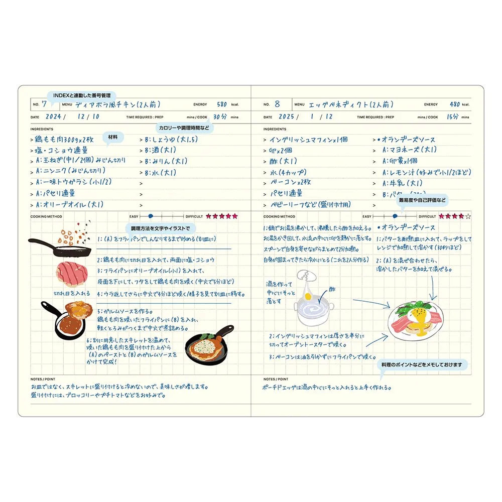 B6 Cooking Style Notebook · Laconic
