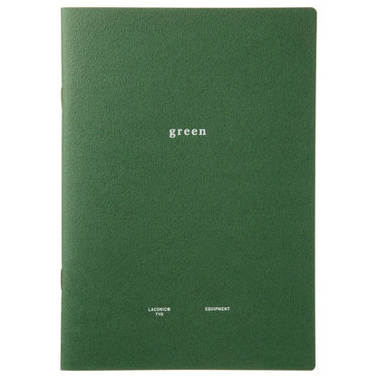 B6 Green Style Notebook · Laconic