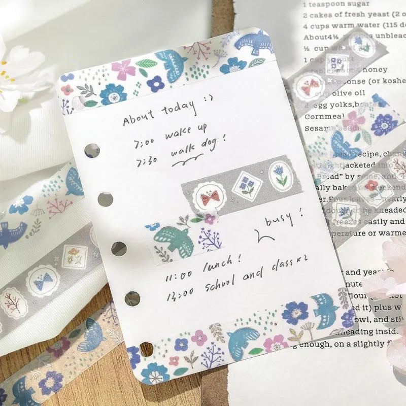 Nordic Forest Washi Tape · BGM
