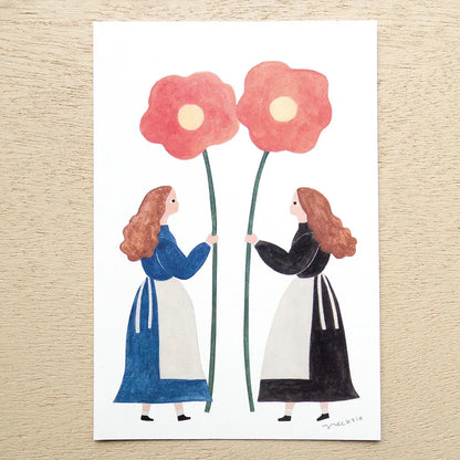 Tomorrow is Someone's Birthday Necktie Postcard Set · Cozyca