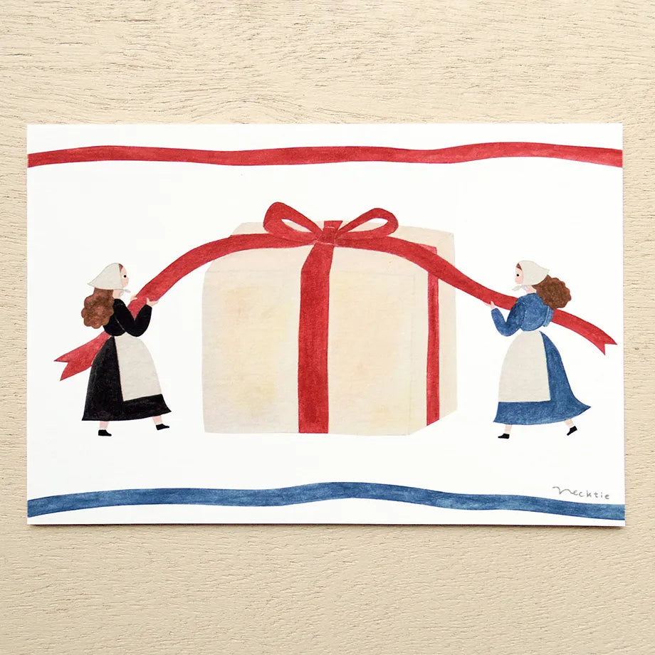 Tomorrow is Someone's Birthday Necktie Postcard Set · Cozyca