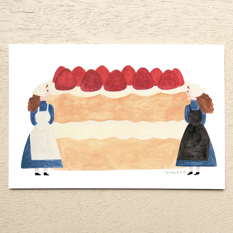 Tomorrow is Someone's Birthday Necktie Postcard Set · Cozyca