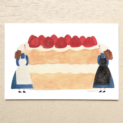 Tomorrow is Someone's Birthday Necktie Postcard Set · Cozyca