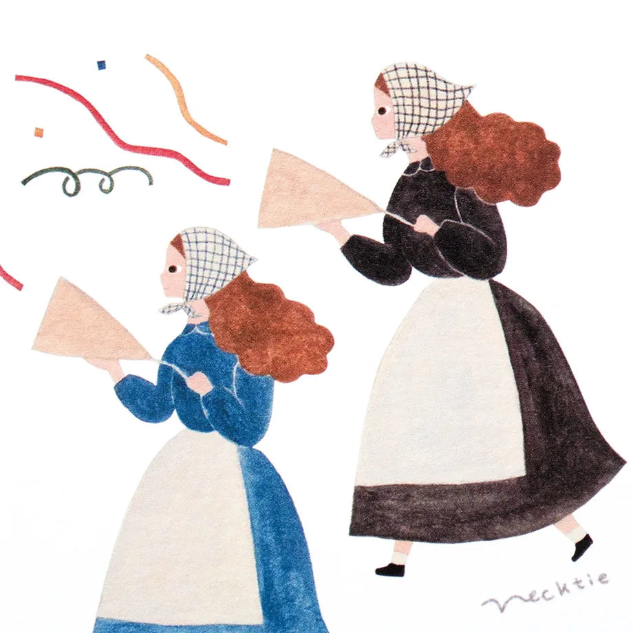 Tomorrow is Someone's Birthday Necktie Postcard Set · Cozyca