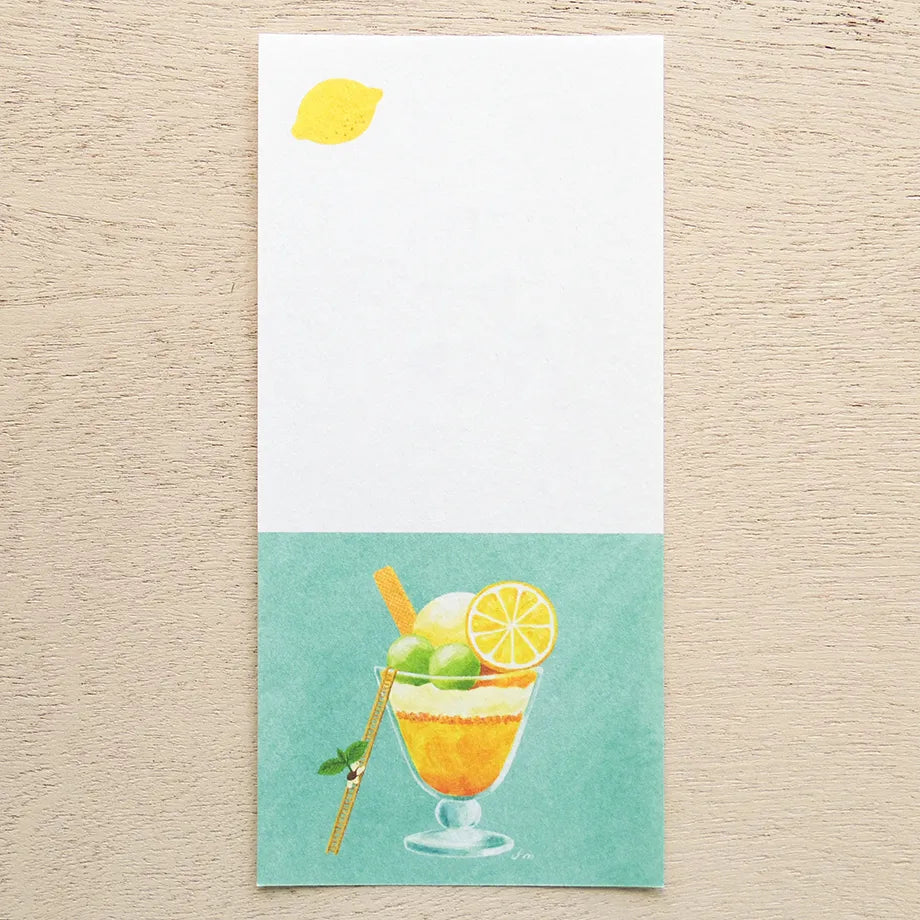 Sweets One-stroke Mariko Fukuoka Note Pad · Cozyca