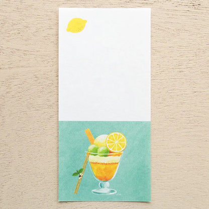 Sweets One-stroke Mariko Fukuoka Note Pad · Cozyca