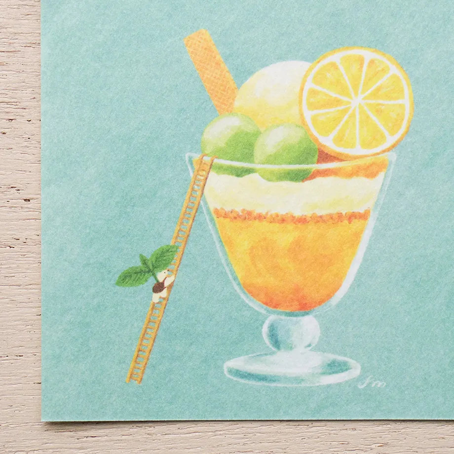 Sweets One-stroke Mariko Fukuoka Note Pad · Cozyca