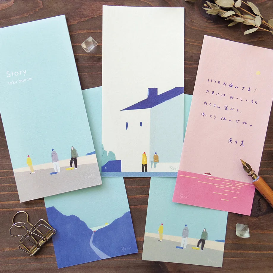 Story One-stroke Taku Bannai Note Pad · Cozyca