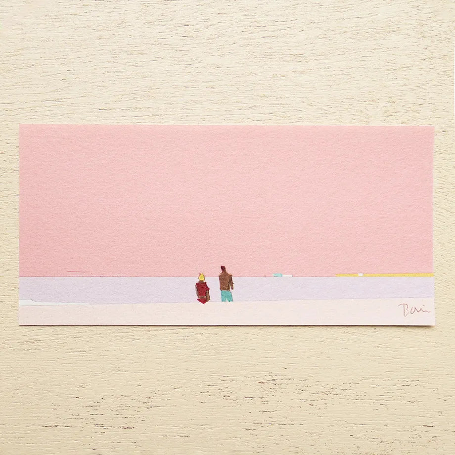 Seaside One-stroke Taku Bannai Note Pad · Cozyca