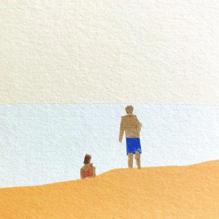 Seaside One-stroke Taku Bannai Note Pad · Cozyca