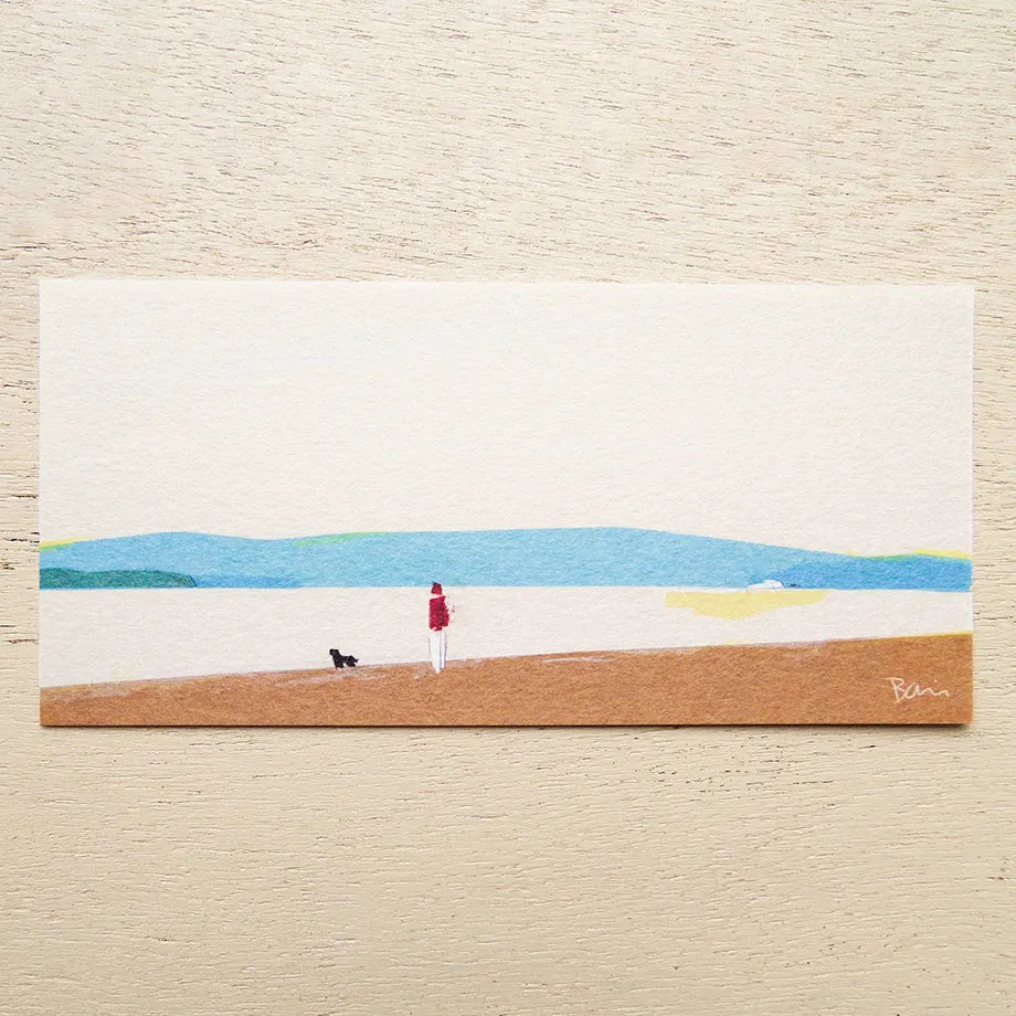 Seaside One-stroke Taku Bannai Note Pad · Cozyca