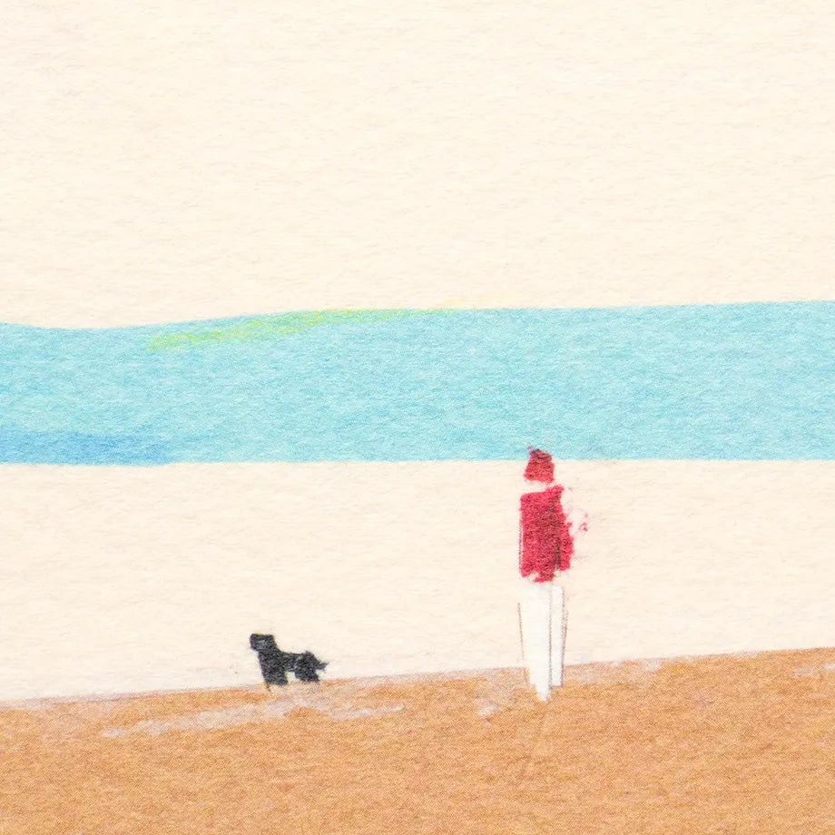 Seaside One-stroke Taku Bannai Note Pad · Cozyca