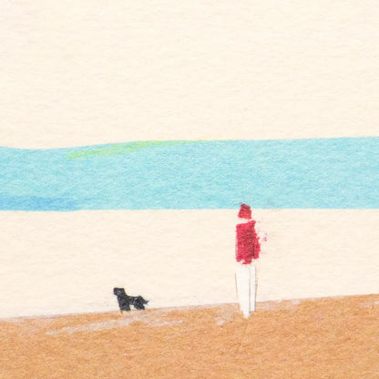 Seaside One-stroke Taku Bannai Note Pad · Cozyca