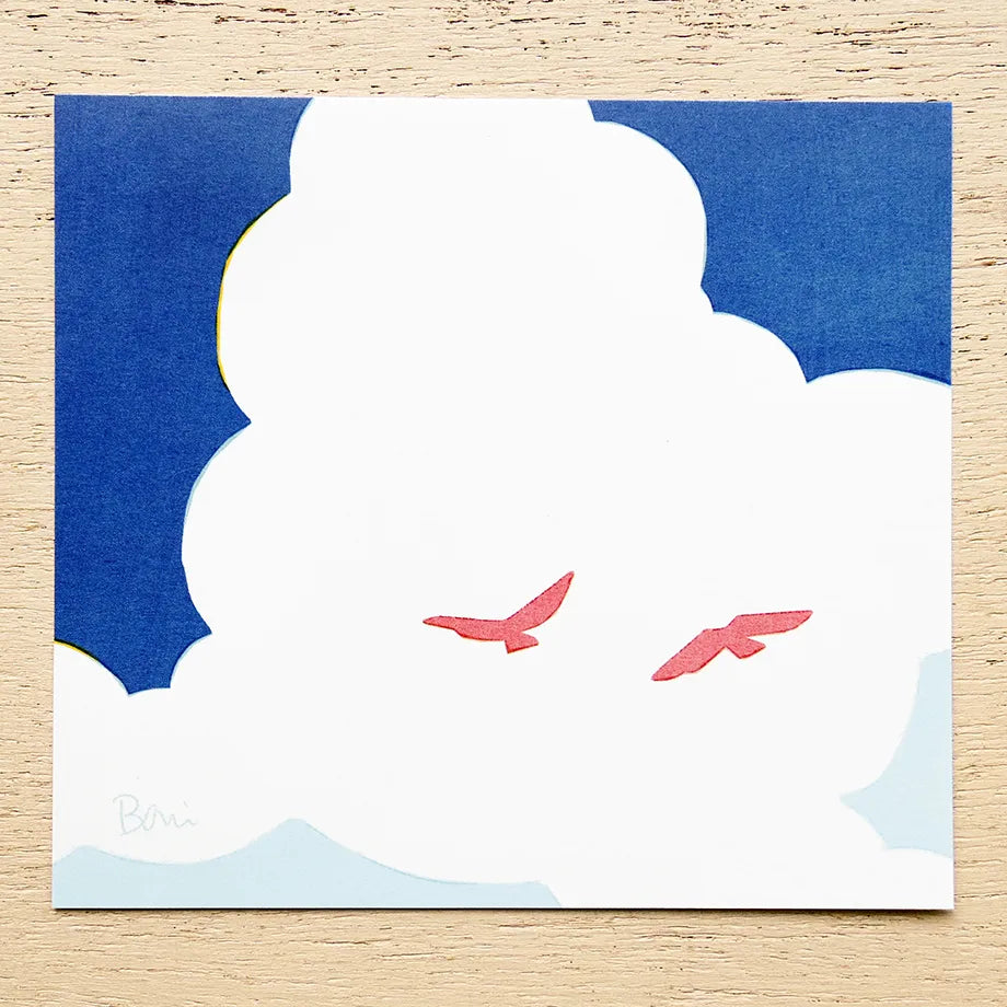 Bird Taku Bannai Memo Pad · Cozyca