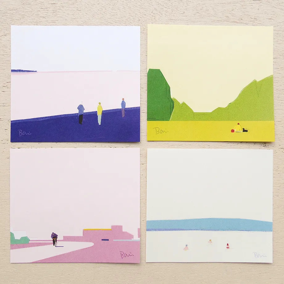 Lake Taku Bannai Memo Pad · Cozyca