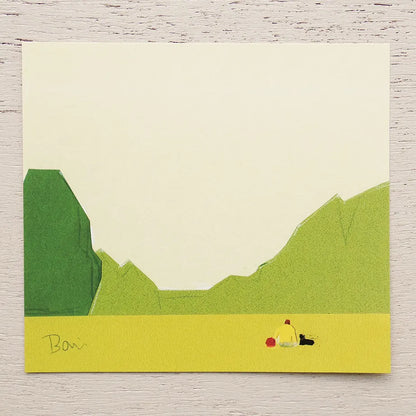 Lake Taku Bannai Memo Pad · Cozyca