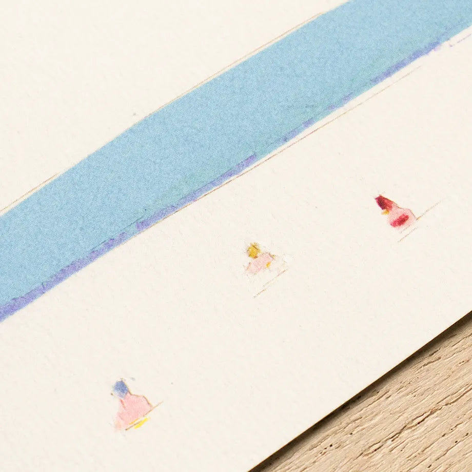 Lake Taku Bannai Memo Pad · Cozyca