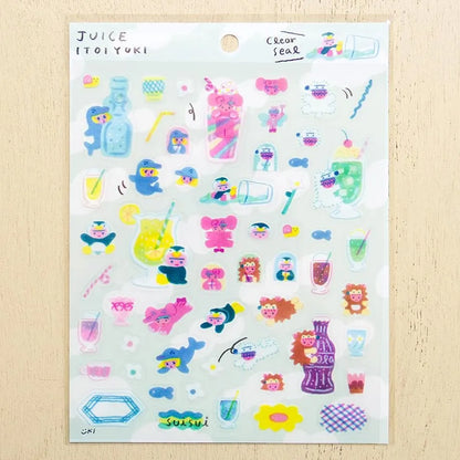 Juice Itoi Yuki Stickers · Cozyca