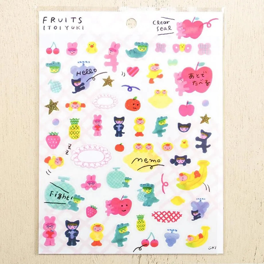 Fruits Itoi Yuki Stickers · Cozyca