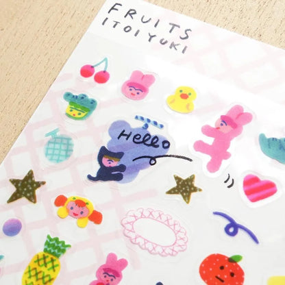 Fruits Itoi Yuki Stickers · Cozyca