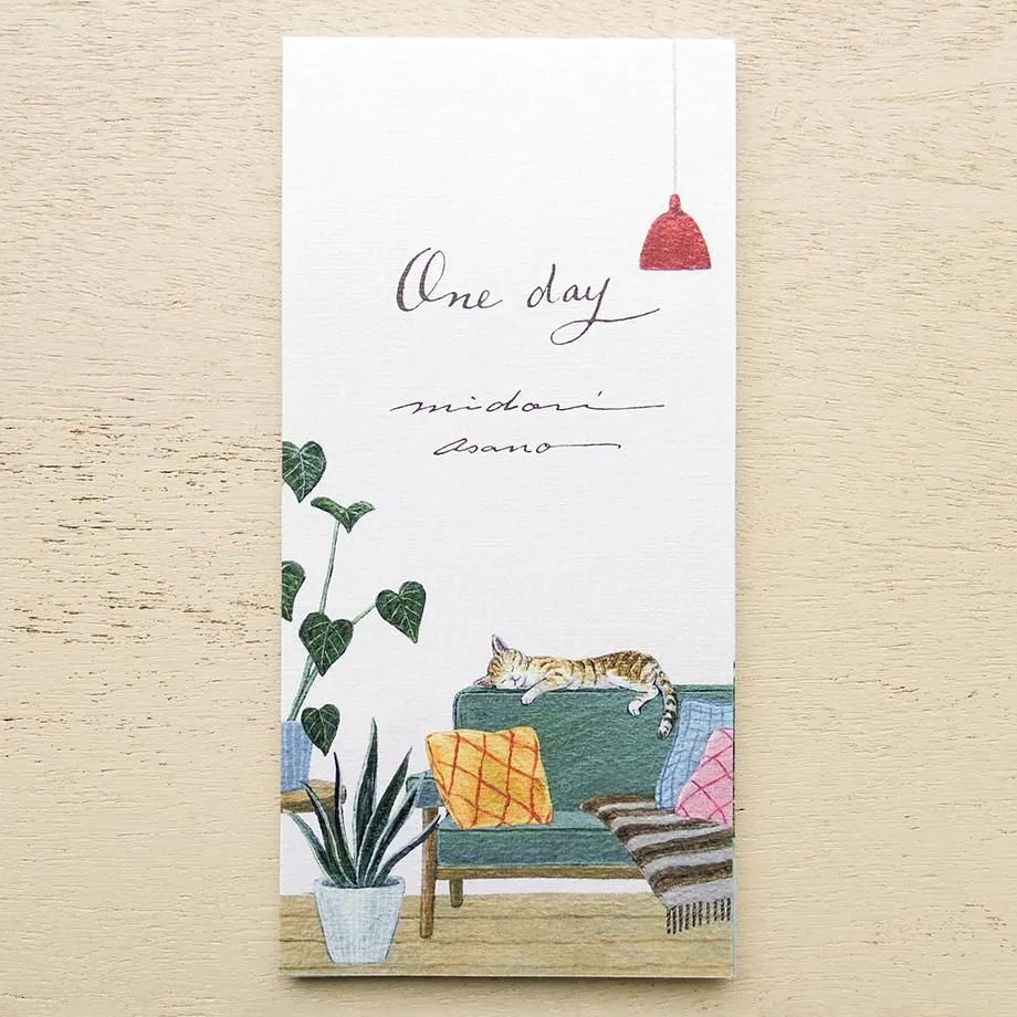 One Day Midori Asano One-stroke Note Pad · Cozyca