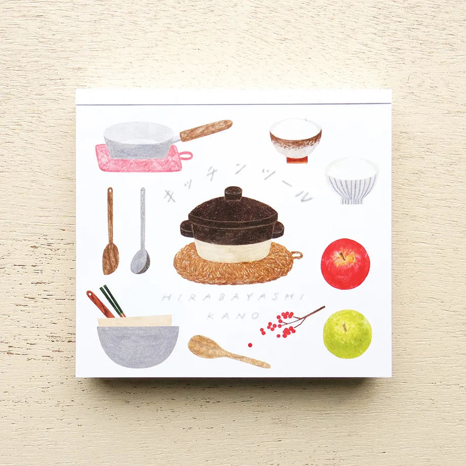 Kitchen Tools Hirabayashi Kano Memo Pad · Cozyca