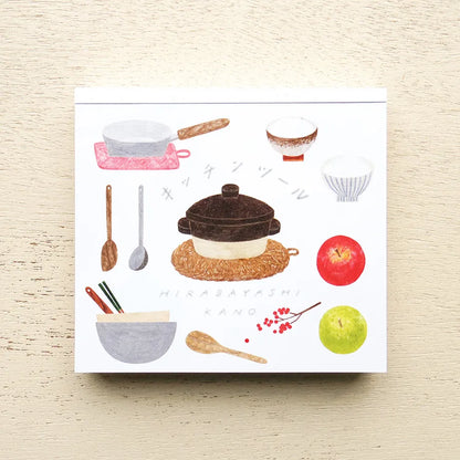 Kitchen Tools Hirabayashi Kano Memo Pad · Cozyca