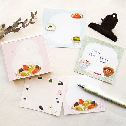 Washoku Hirabayashi Kano Memo Pad · Cozyca