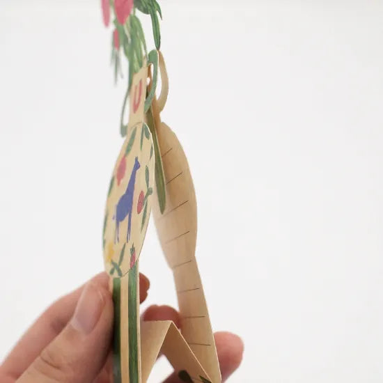 Stylish Vase Card · Paper Message