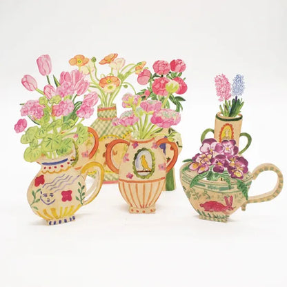 Stylish Vase Card · Paper Message