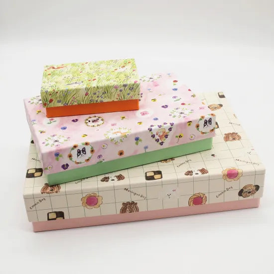 Pansies & Dogs Postcard Gift Box · Paper Message
