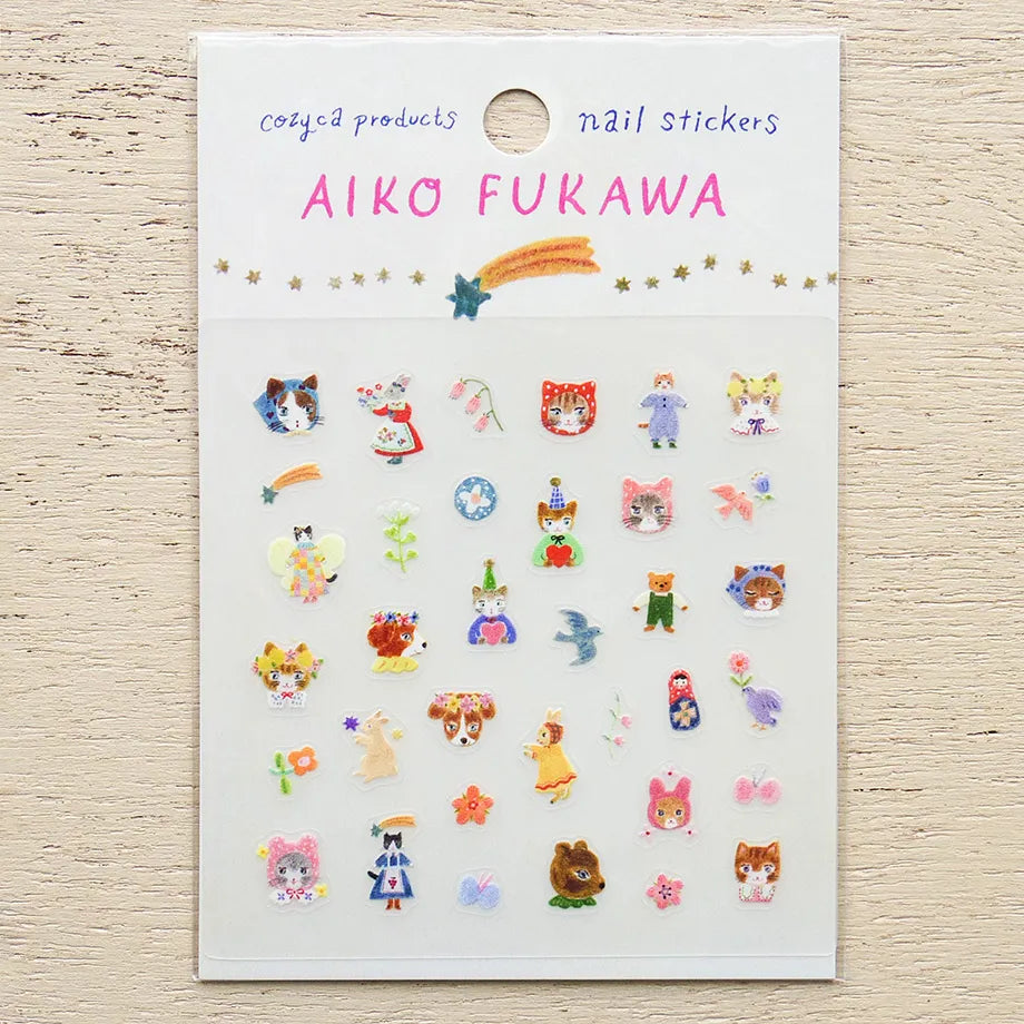 Aiko Fukawa Nail Stickers · Cozyca