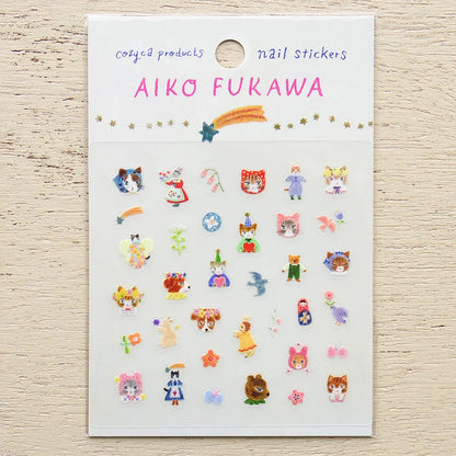 Aiko Fukawa Nail Stickers · Cozyca