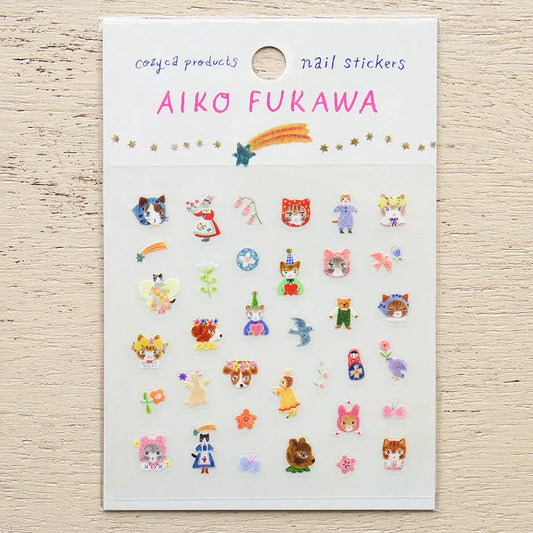 Aiko Fukawa Nail Stickers · Cozyca