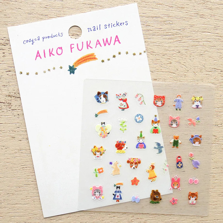 Aiko Fukawa Nail Stickers · Cozyca
