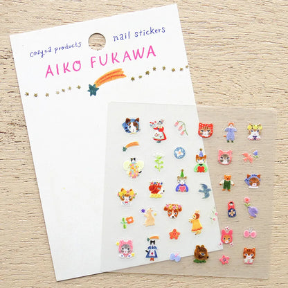 Aiko Fukawa Nail Stickers · Cozyca
