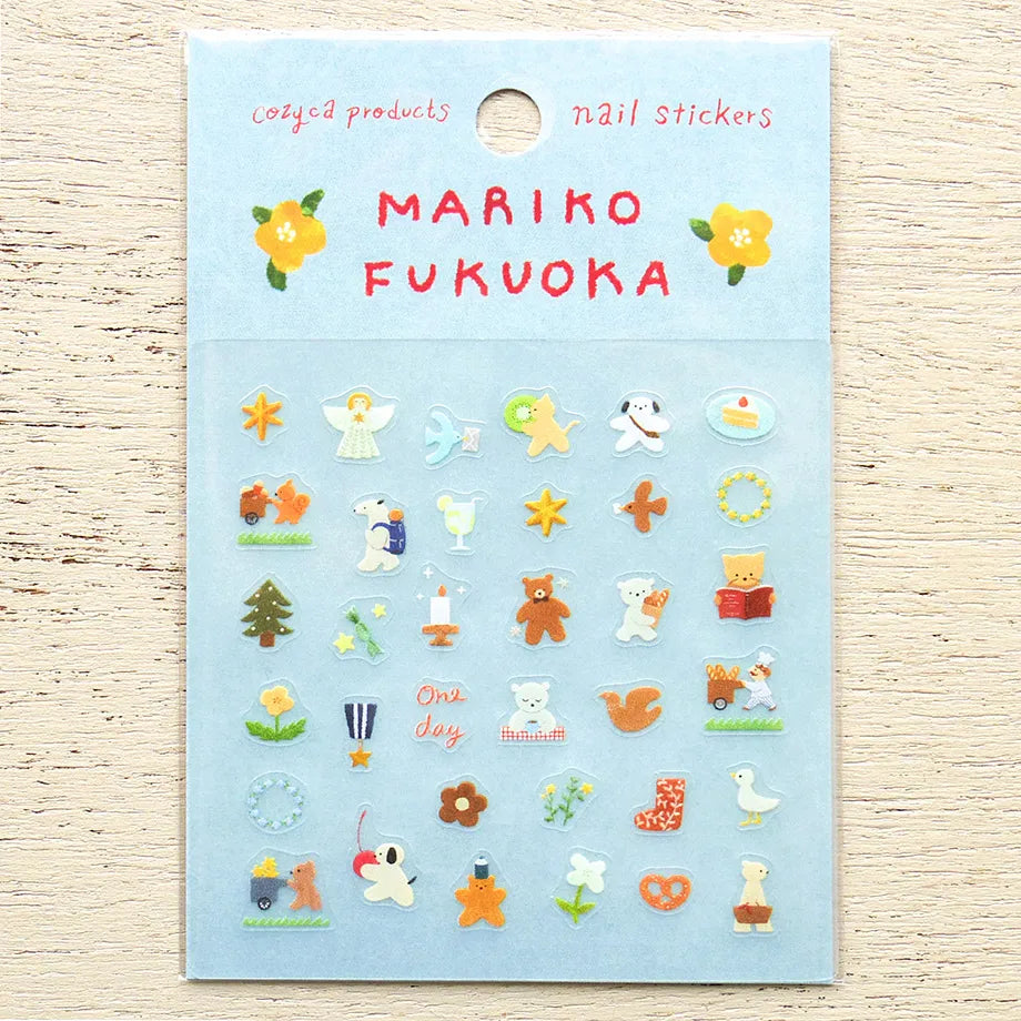 Mariko Fukuoka Nail Stickers · Cozyca