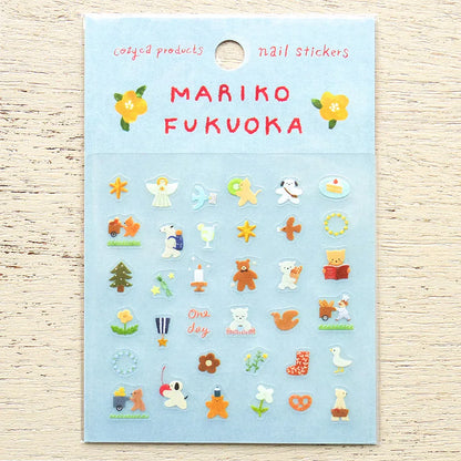 Mariko Fukuoka Nail Stickers · Cozyca