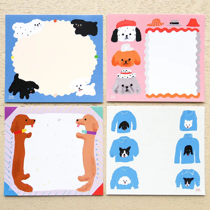 Dog Year Reiko Tada Memo Pad · Cozyca