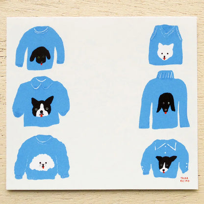Dog Year Reiko Tada Memo Pad · Cozyca