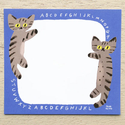 Cat's Life Reiko Tada Memo Pad · Cozyca