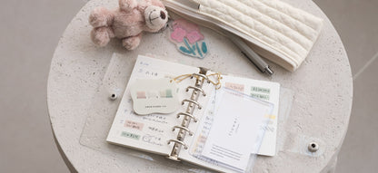 Coco Fusen Sticky Notes Charm · Square Grid  · Kanmido